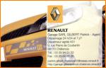 carte de visite garage Renault