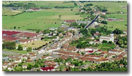 Vue aérienne de la Ville de 88170 CHATENOIS, Vosges